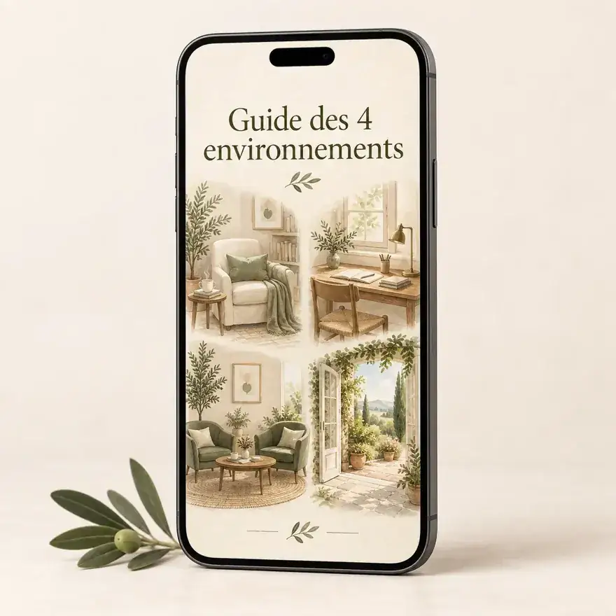 Mockup mobile — Guide des 4 environnements