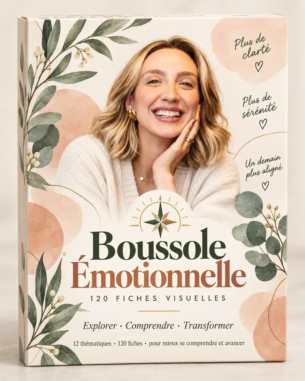Couverture de Boussole Émotionnelle — 120 fiches visuelles